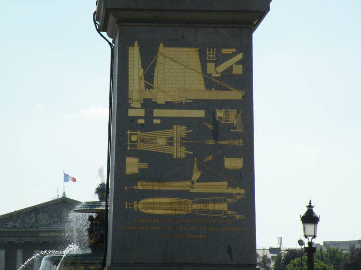  dessins et inscriptions sur l'Obélisque